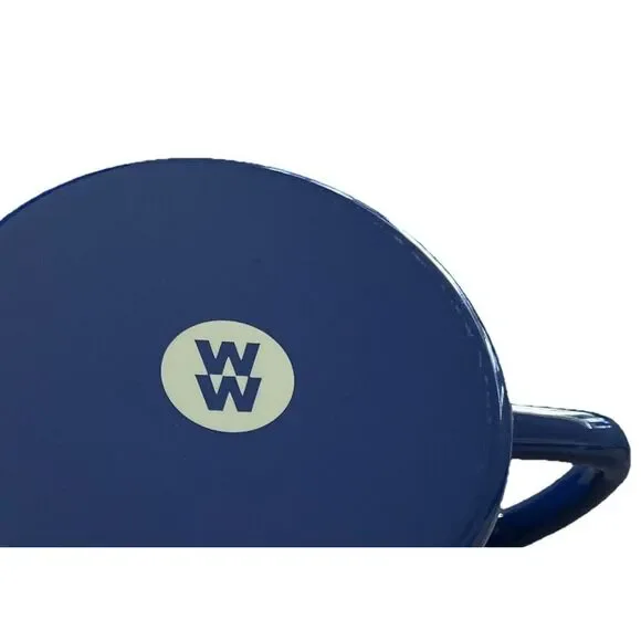 WW Gibson Weight Watchers 6 Cup Enamel-on-Steel Pour&Store Measuring Cup W/Lid - Picture 6 of 8